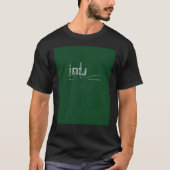 INTJ - The Mastermind MBTI Logo Graphic T - Shirt (Vorderseite)