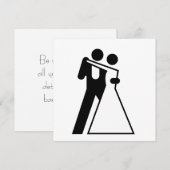 Intl Sign für Bride & Groom (Vorne/Hinten)