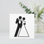 Intl Sign für Bride & Groom (Stehend Vorderseite)