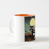 Into Adventure Zweifarbige Tasse (Vorderseite Links)