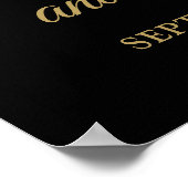 Into Forever 50th Anniversary Welcome Sign Poster (Ecke)