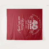 Into Forever Ruby 40 Jahre Foto Prop Wandteppich (Vorderseite (Horizontal))