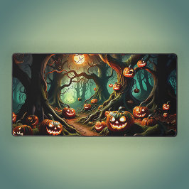 Into Hallowe'en Forest Schreibtischunterlage