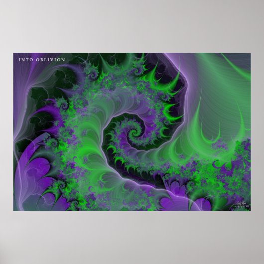 Into Oblivion Poster (Vorne)