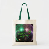 Into the Night Disco Lights Tragetasche (Vorne)