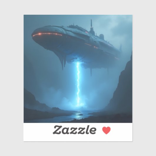 Into The Void - Square Vinyl  Aufkleber (Blatt)