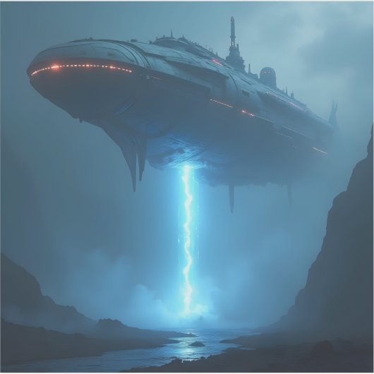 Into The Void - Square Vinyl Aufkleber (Vorderseite)