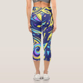 Into the Vortex Capri Leggings (Rückseite)