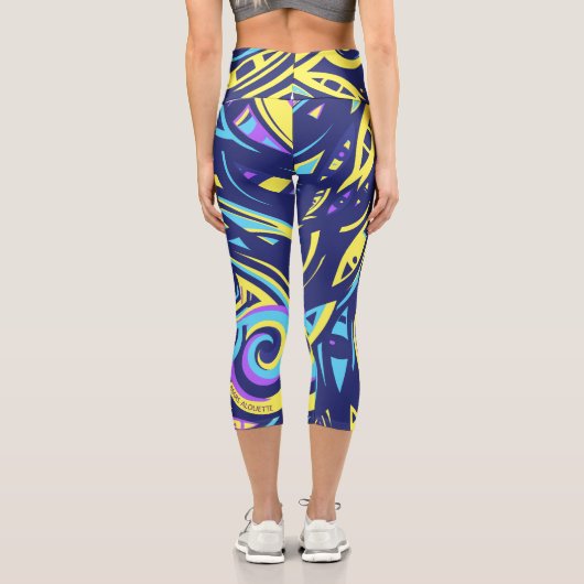 Into the Vortex Capri Leggings (Rückseite)