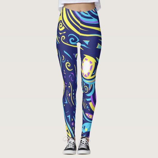 Into the Vortex Leggings (Vorderseite)