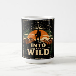 Into The Wild – Abenteuer Freiheit Camping Kaffeetasse