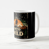 Into The Wild – Adventure Freedom Camping Kaffeetasse (VorderseiteRechts)
