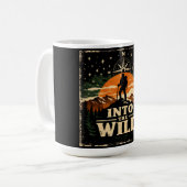 Into The Wild – Adventure Freedom Camping Kaffeetasse (Vorderseite Links)
