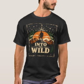 Into The Wild – Adventure Freedom Camping Tee (Vorderseite)