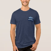 Into the Wild – Minimalist Night Hiking Tri-Blend Shirt (Vorderseite)