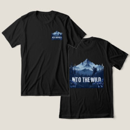 Into the Wild – Minimalist Night Hiking Tri-Blend Shirt