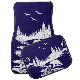 Into the Woods Bear Auto Mats Autofußmatte