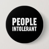 Intoleranz Button (Vorderseite)
