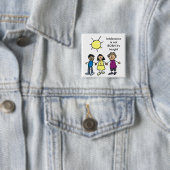 INTOLERANZ IST NICHT GEBOREN BUTTON (Beispiel)