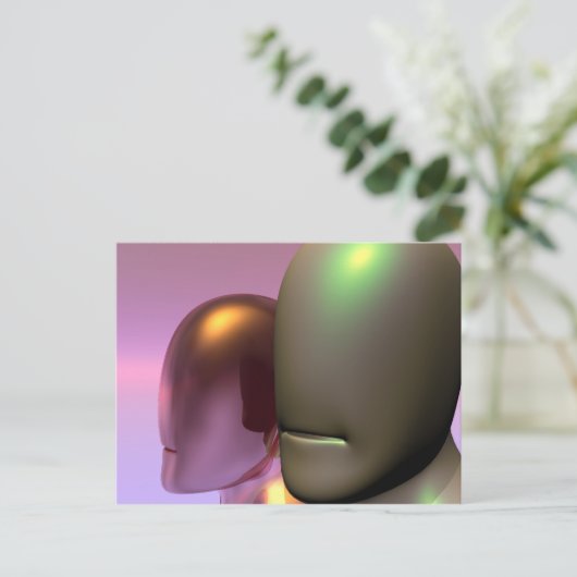 INTOUCHABEL POSTKARTE (Stehend Vorderseite)