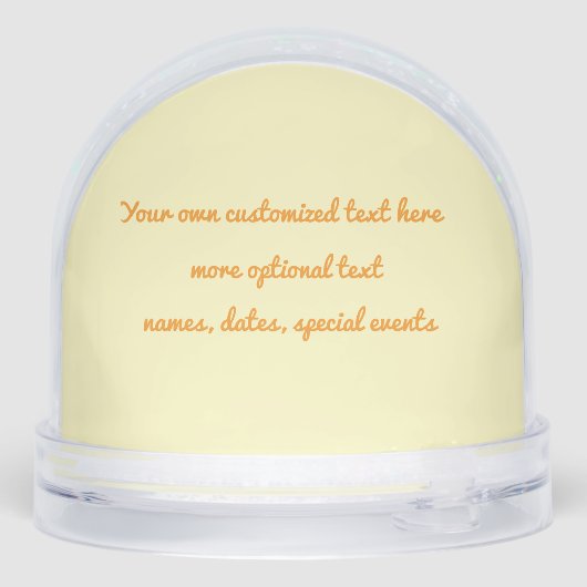 INTOXICATED DUKE SNOW GLOBE SCHNEEKUGELN (Rückseite)