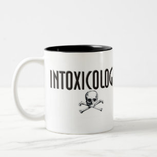 Intoxicologist Kaffee-Tasse Zweifarbige Tasse