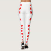 INTOXIKATION - Médiatique - non à Macron - Wahlen Leggings (Rückseite)