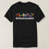 Intoxikologe Barkeeper Bar T-Shirt (Design vorne)