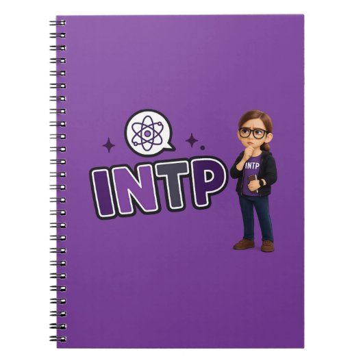 INTP — A Mente Investigadora Notizblock (Vorderseite)