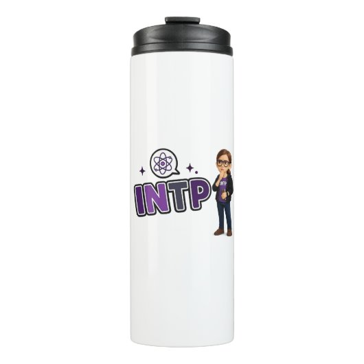 INTP — A Mente Investigadora Thermosbecher (Vorderseite)