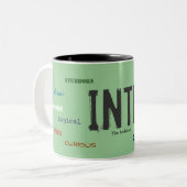 INTP - Besonders angefertigt Zweifarbige Tasse (Vorderseite Links)