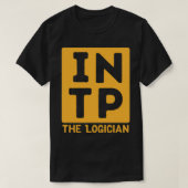 INTP-Gelbe Print T-Shirt (Design vorne)