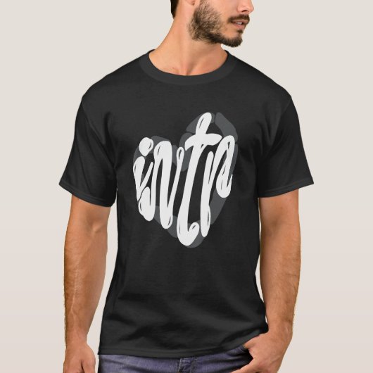 INTP introvertiert Myers Briggs Persönlichkeitstyp T-Shirt (Vorderseite)