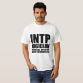 INTP Logician Introvert T Shirt (Vorne ganz)