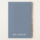 INTP Personalisiert Blue Journal-Notebook Notizblock (Rückseite)