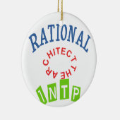 INTP rationale Persönlichkeit Keramik Ornament (Rechts)