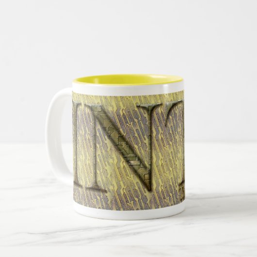 INTPmug Zweifarbige Tasse (Vorderseite Links)