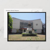 intramuros Gebäude Postkarte (Vorne/Hinten)