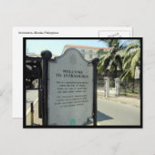 Intramuros-Geschichte Postkarte (Vorne/Hinten)