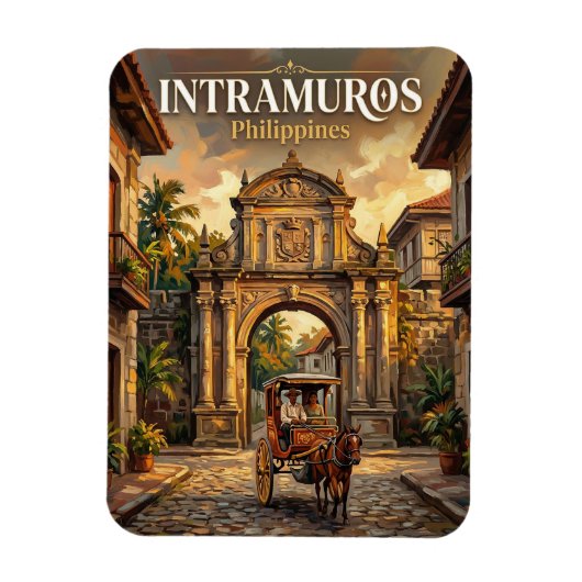 Intramuros Philippinen Magnet (Vertikal)