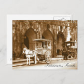 Intramuros Tourspot Philippinen Postkarte (Vorne/Hinten)