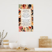 Intranational Women's Day Mission  Poster (Küche)