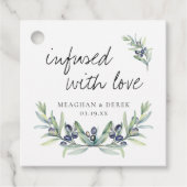 Intravenöse Anwendung mit Liebe | Gastgeschenk Hoc Geschenkanhänger (Vorderseite)