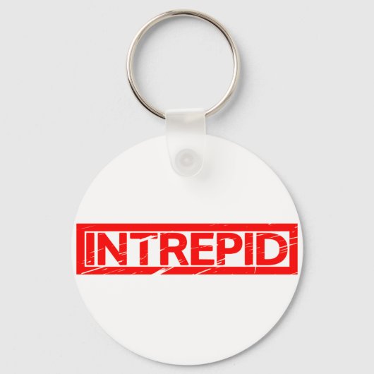 Intrepid Briefmarke Schlüsselanhänger (Vorderseite)