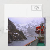 Intrepid-Entdecker, Norwegische Reise Postkarte (Vorne/Hinten)