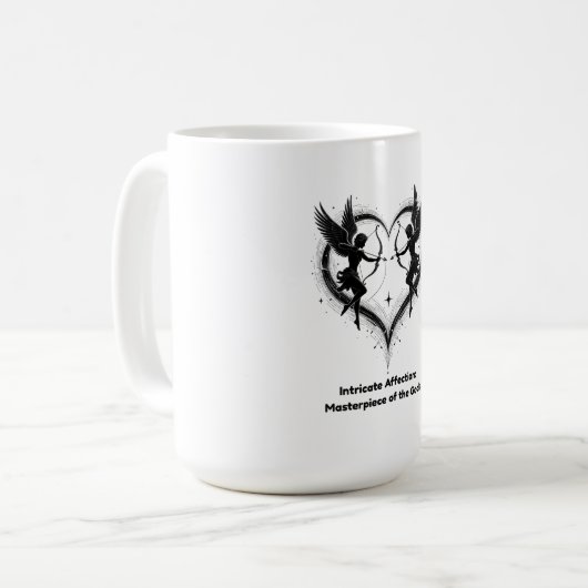 Intricate Affection T-Shirt Kaffeetasse (Vorderseite Links)