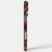 Intricate Alien Design Inspiriert durch kosmische Case-Mate iPhone Hülle (Rückseite / Rechts)