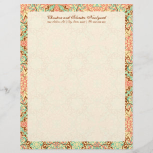 Intricate Arabesque, Briefkopf