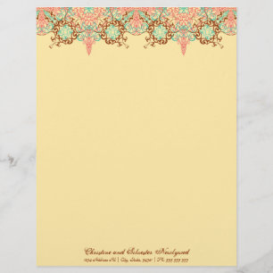 Intricate Arabesque, Briefkopf