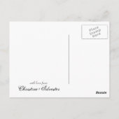 Intricate Arabesque, vielen Dank Postkarte (Rückseite)